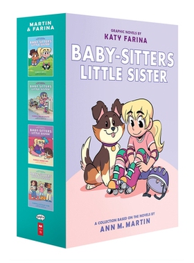Baby-Sitters Little Sister Graphic Novels #1-4: A Graphix Collection (Adapted Edition) 课外打工俱乐部漫画版套装: 978133