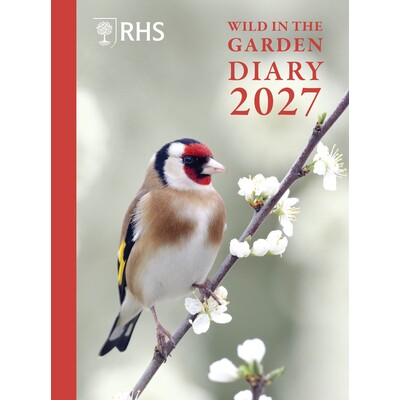 英国皇家园艺协会 RHS 2027年手账周历 自然摄影 野生动物 笔记本 日历 RHS Wild in the Garden Diary 英文原版