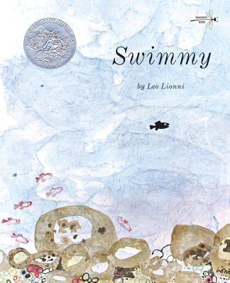 预订 Swimmy 凯迪克奖绘本 李欧·李奥尼:小黑鱼 英文原版