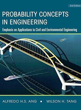 英文原版 工程中的概率概念 Probability Concepts in Engineering: Applications to Civil and Environmental Engineering