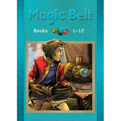 预订 Phonic Books 魔法腰带绑带 英文读物 桥梁书 虚构类 英文 Phonic Books Magic Belt Bindup:9780593840726