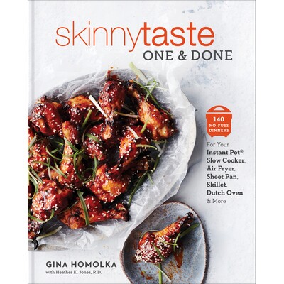 预订 Skinnytaste 一次搞定：140 道简单晚餐，适用于速溶锅、慢炖锅、空气炸锅、烤盘、煎锅、荷兰烤锅等：Cookb 烹饪方法 烹饪技