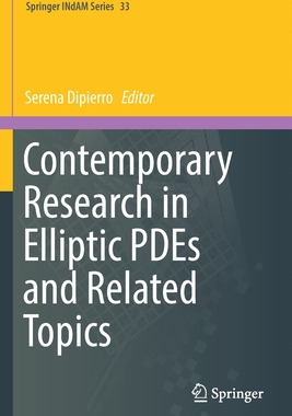 预订 Contemporary Research in Elliptic PDEs and Related Topics