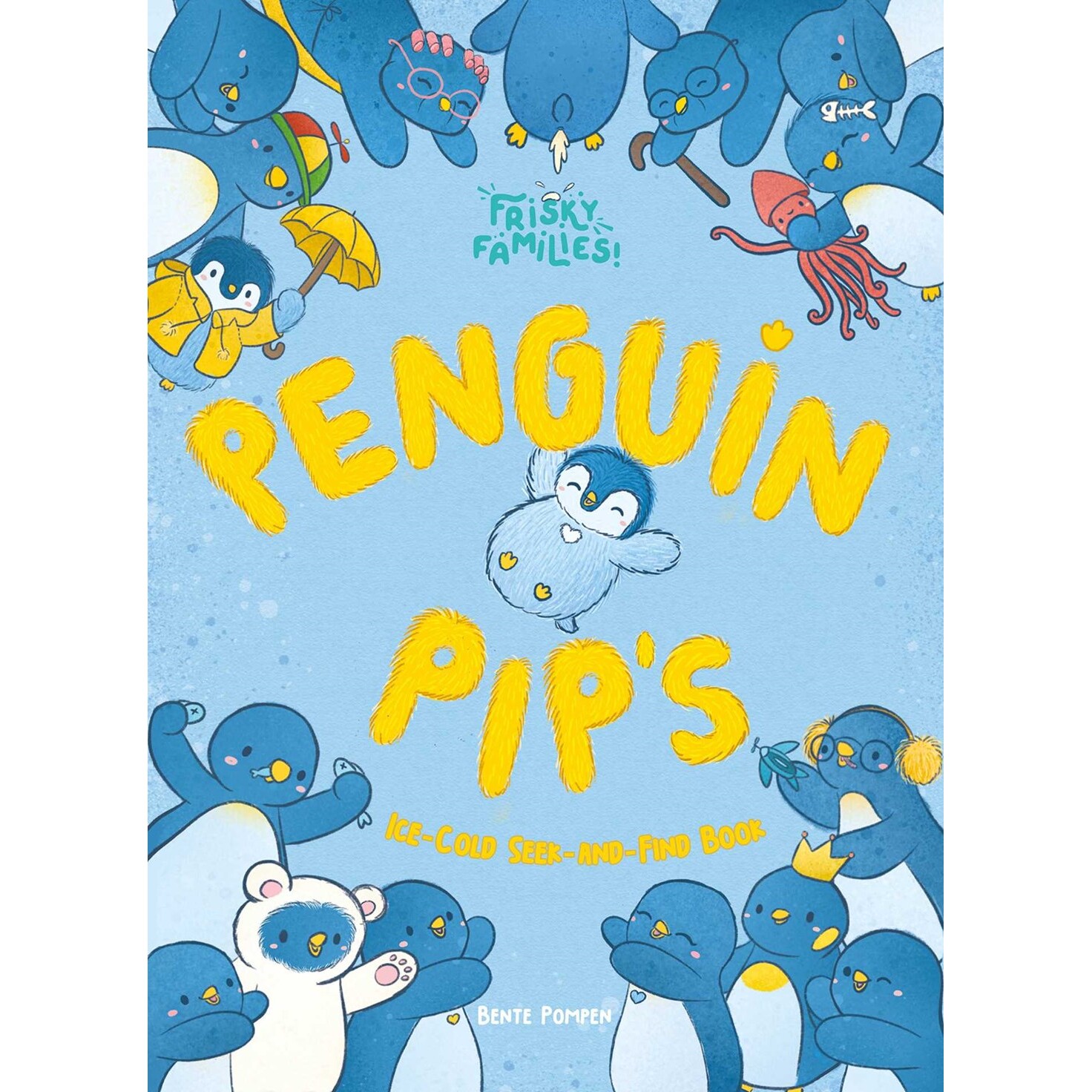企鹅皮普寻宝记 儿童观察力专注力培养绘本 英文原版 Penguin Pip’s Ice Cold Seek-and-Find Book