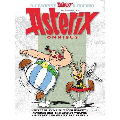 英文原版 高卢英雄历险记 28-30 合订本 卷十 儿童漫画 Asterix Omnibus 10 阿斯特克斯与飞毯 玫