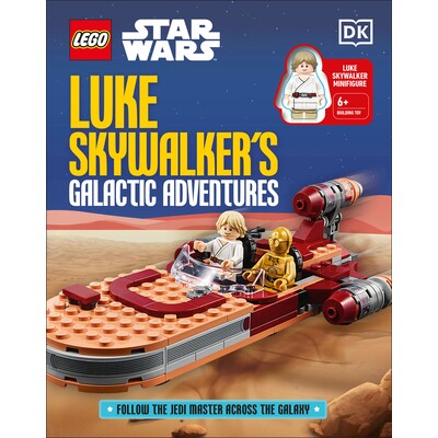 预订 乐高星球大战卢克天行者的银河冒险 英文 LEGO Star Wars Luke Skywalker's Galactic Adventures:9798217310159