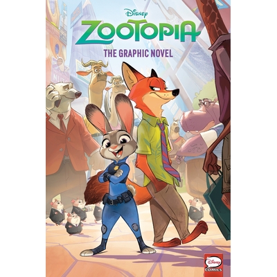 预售 迪士尼疯狂动物城 图像小说 全彩漫画 英文原版 Disney Zootopia: The Graphic Novel