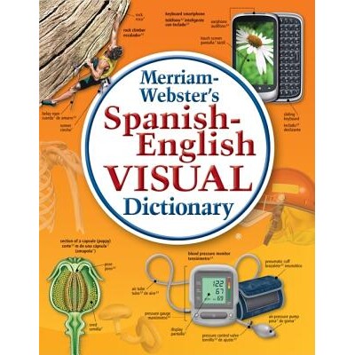 西英视觉图解词典 Spanish-English Visual Dictionary 西班牙语英语双语词典 西语学习工具书 西班牙语原版