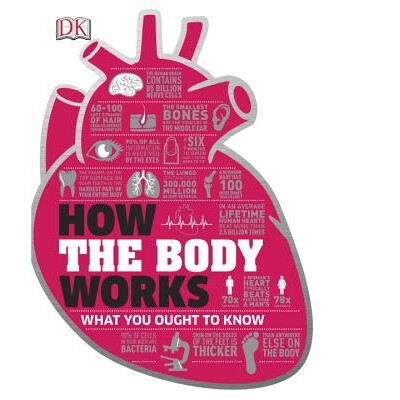 预订 DK How Stuff Works DK图解百科系列 科学 生命科学 人体解剖生理学 英文版 How the Body Works: The Facts Simply Explaine