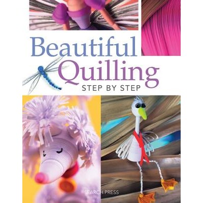 预订 精美折纸卷花分步教程 纸艺 纸张手工 纸艺DIY 英文版 Beautiful Quilling Step-By-Step:9781844485109