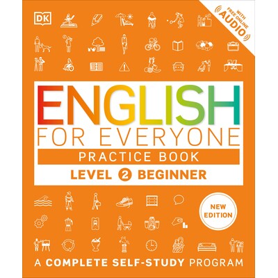 预订 适合所有人的英语练习册 2 级初级：完整的自学计划 DK English for Everyone DK Everyone系列 外语学习 - 英语作为第二语言