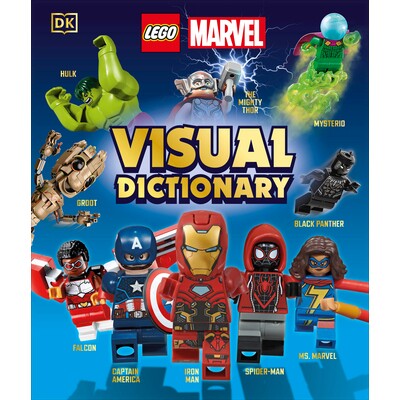 预订 乐高漫威视觉词典 图书馆版 :不带小人仔 表演艺术 电影 英文 LEGO Marvel Visual Dictionary (Library Edition : Without