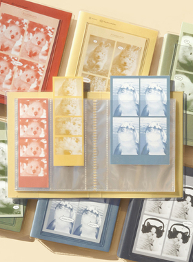 韩国Be On D大容量贴纸6寸相册人生四格相片收纳本ins明信片卡册