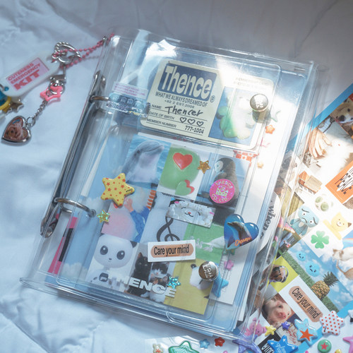 A5封套手账本素材相片内页收纳本