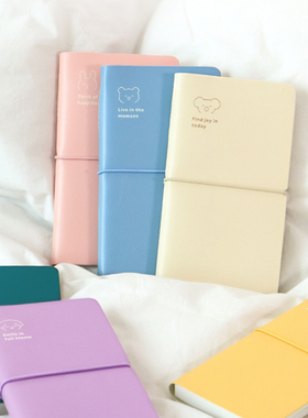 韩国indigo小清新2026日程本周计划绑带手拿心情日记记事本小手账