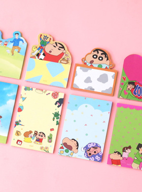 韩国flying whales小新便签本可撕无粘性留言便条备忘记事纸60张