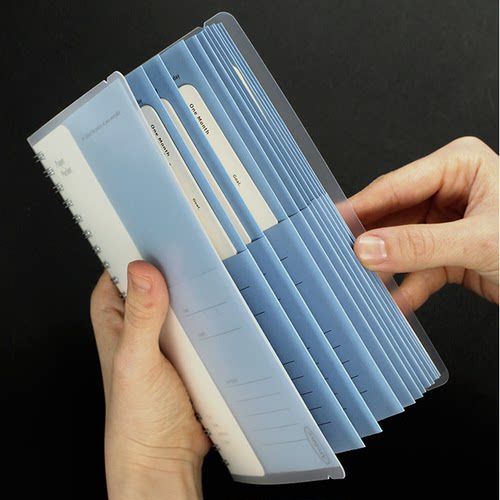 手账素材贴纸票据存放文件夹