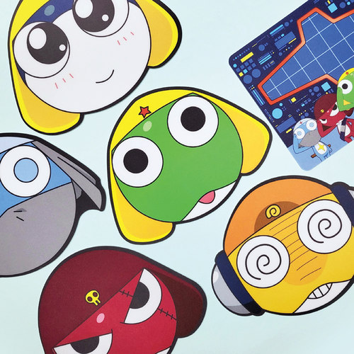 keroro军曹鼠标垫PVC腕垫装饰垫