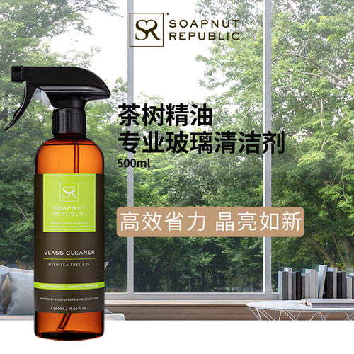 Soapnut Republic 茶树精油玻璃清洁液