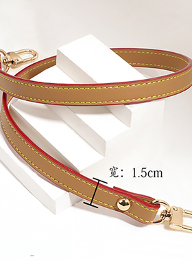 适配lv speedy20 25 30肩带替换老花包包改造可调节斜挎黑色包带