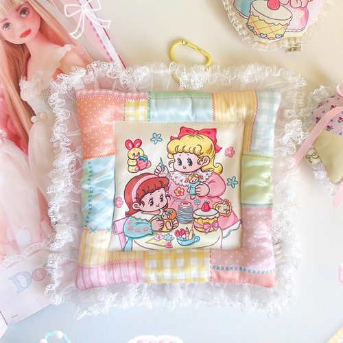 littleberry多用途墙面挂画装饰首饰垫子收纳手工花边充棉垫子