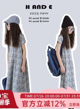 HANDE休闲连衣裙亲子女生