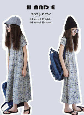HANDE休闲连衣裙亲子女生