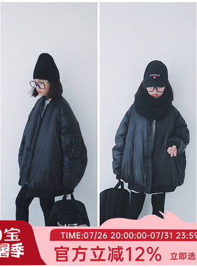 冬季新加厚洋气男女宝宝羽绒服