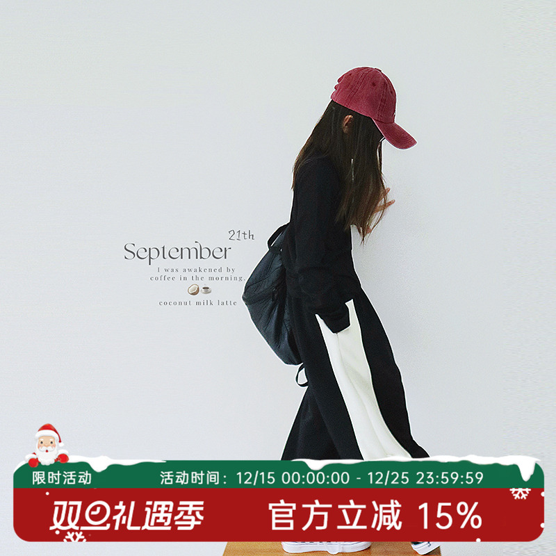 卫裤HANDE运动风拼接日系中性