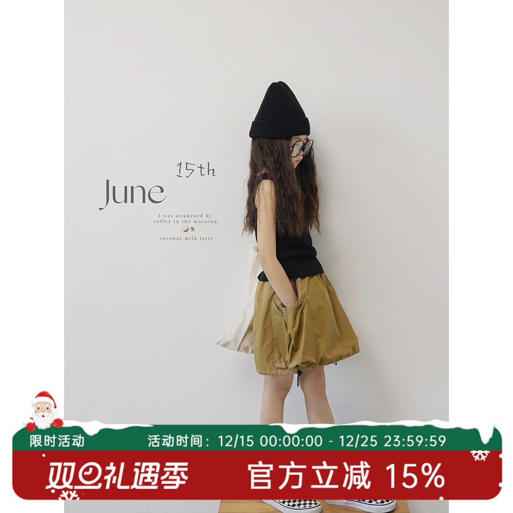 HANDE休闲短裙母女亲子