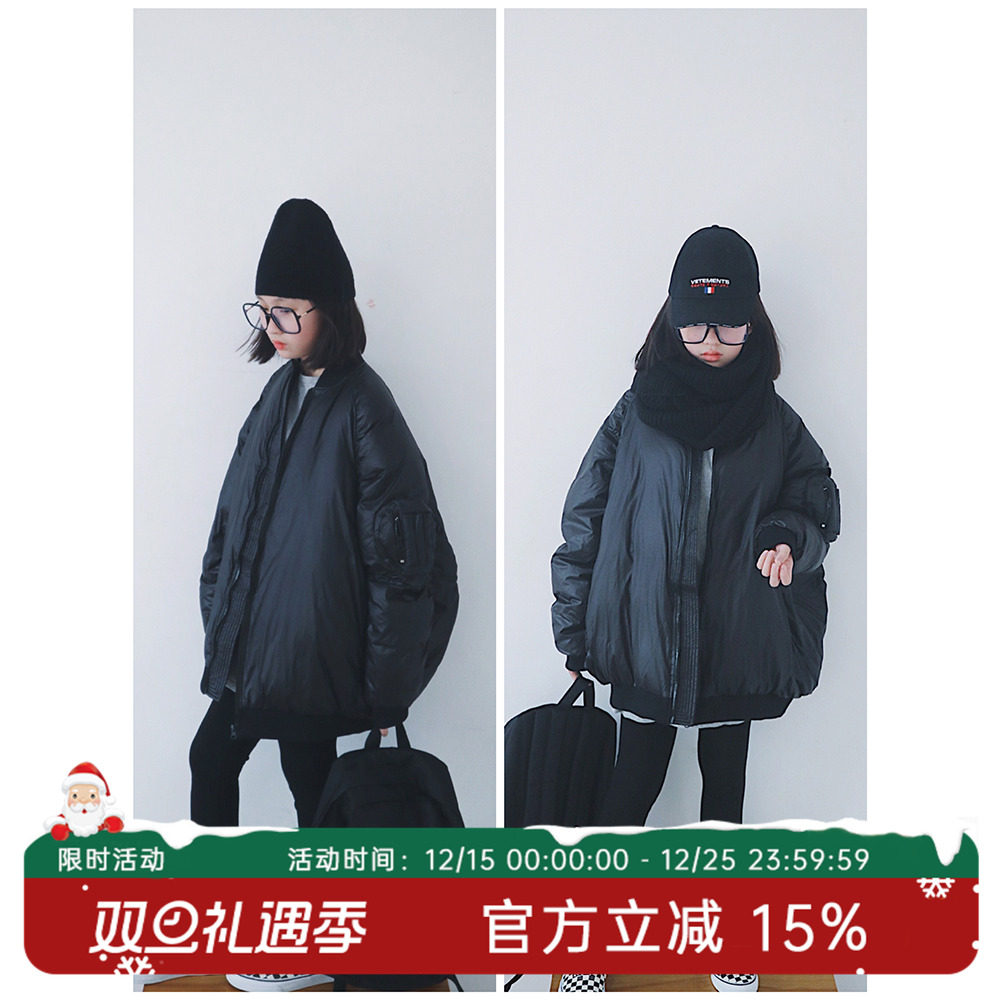 冬季新加厚洋气男女宝宝羽绒服