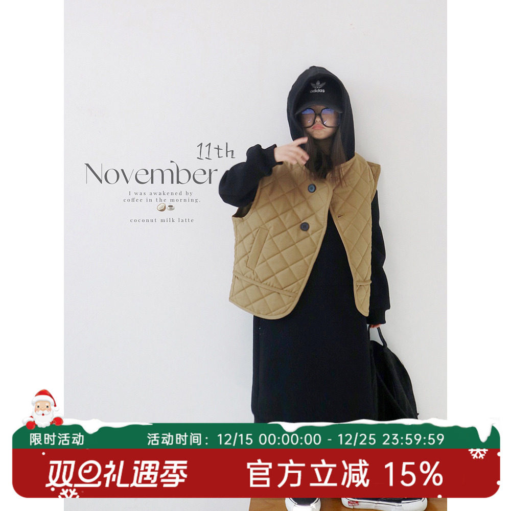 HANDE冬季休闲加厚马夹背心