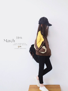 原创童装 短款 拼接夹克外套2025早秋新款 潮牌时尚 美式 上衣 AND