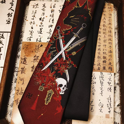 燕云十六声三更天JKDK手打领带