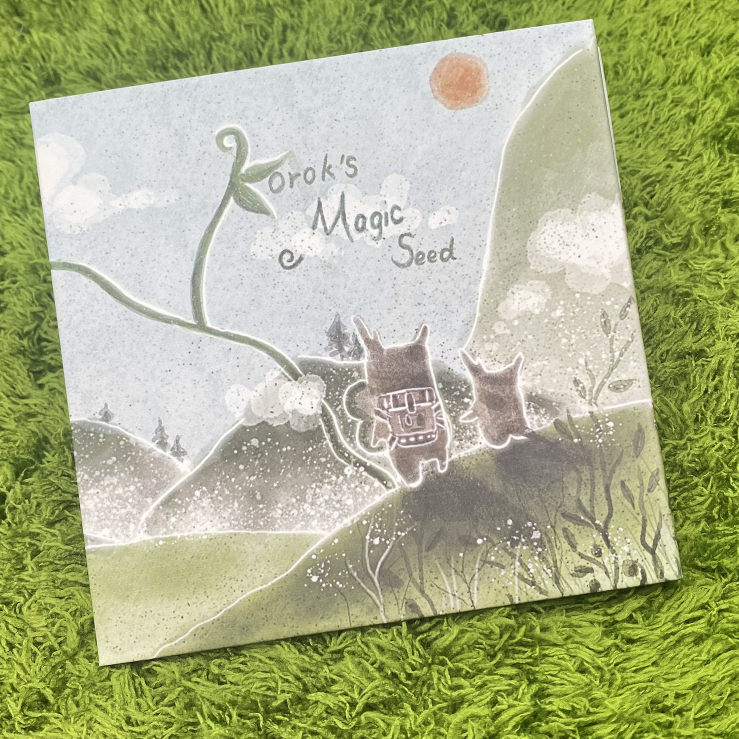 克洛格的魔法种子 塞尔达同人风琴绘本水彩画 归零膏工作室出品,模玩/动漫/周边/娃圈三坑/桌游,动漫徽章/立牌,淘宝优惠券,粉丝福利购,淘宝优惠卷