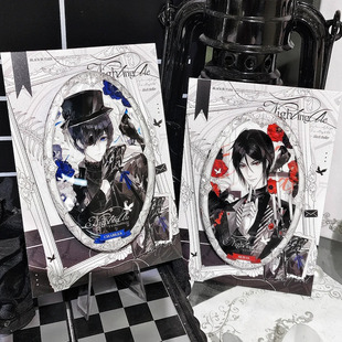 夜莺 黑执事同人周边明信片吧唧 伊甸果篮子出品