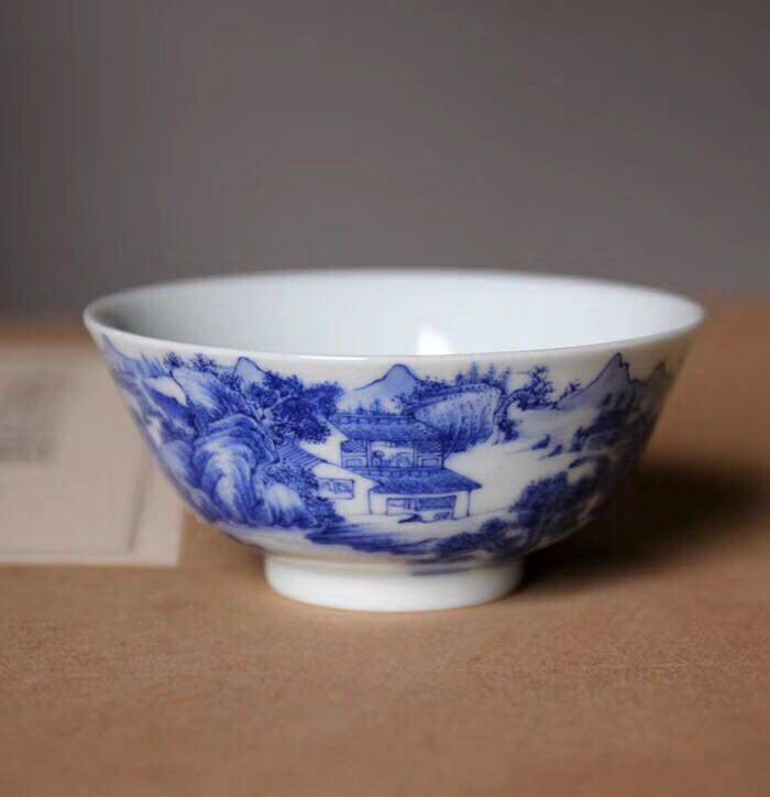 茶具杯子新款品杯2018年锦玉清韵办公杯王琳窑制款全手工藏品包邮