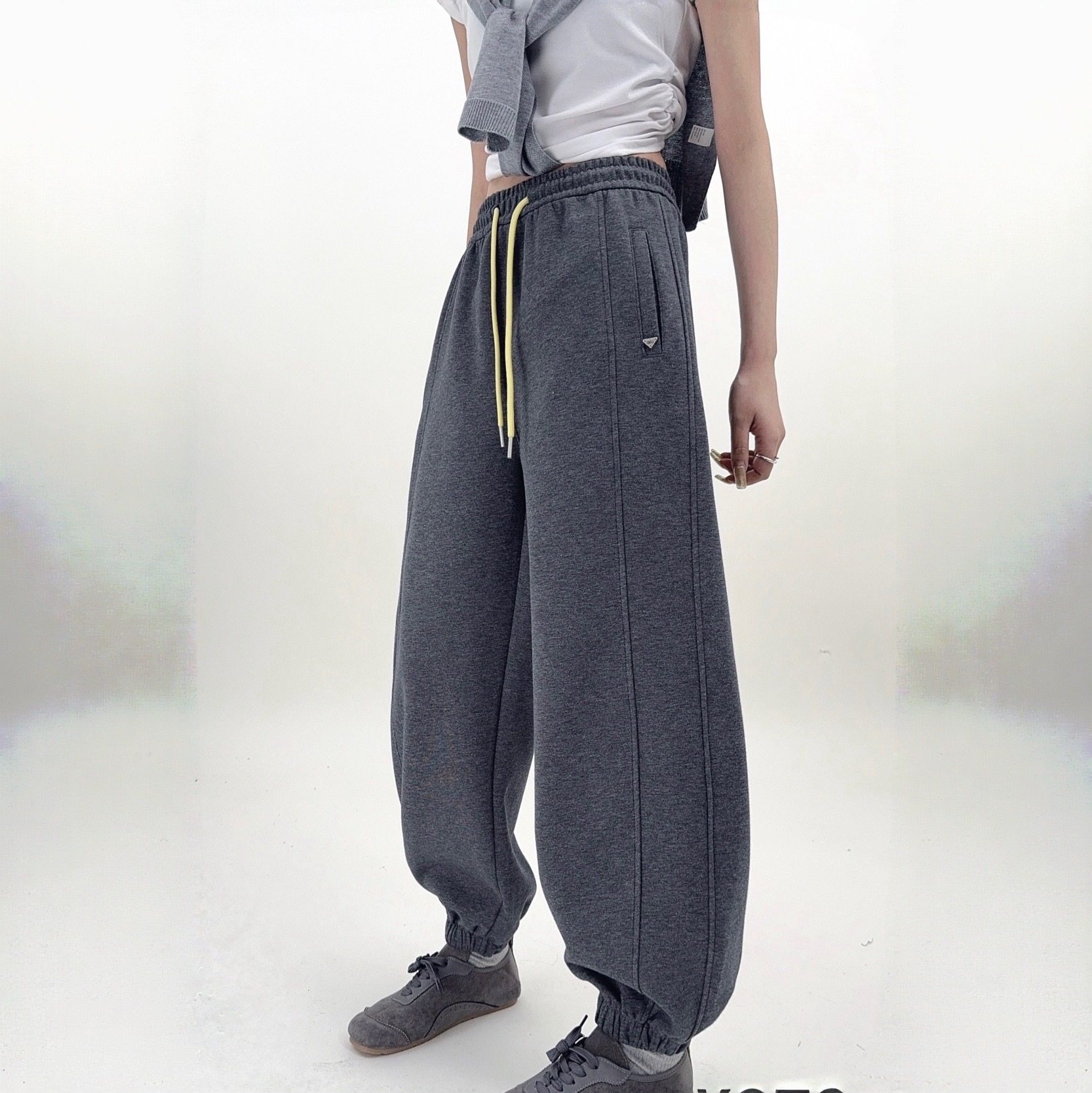 2026春季十三行新款韩版宽松显瘦百搭高腰直筒裤女休闲阔腿长裤子,女装/女士精品,卫裤,淘宝优惠券,粉丝福利购,淘宝优惠卷