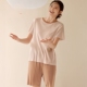 春夏女士轻舒家居服休闲睡衣套装 套装 20310811 短裤 曼165圆领短袖