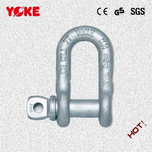 台湾振锋合金钢卸扣D型卸扣1.2t-21吨YOKE8-804合金钢D型卸扣