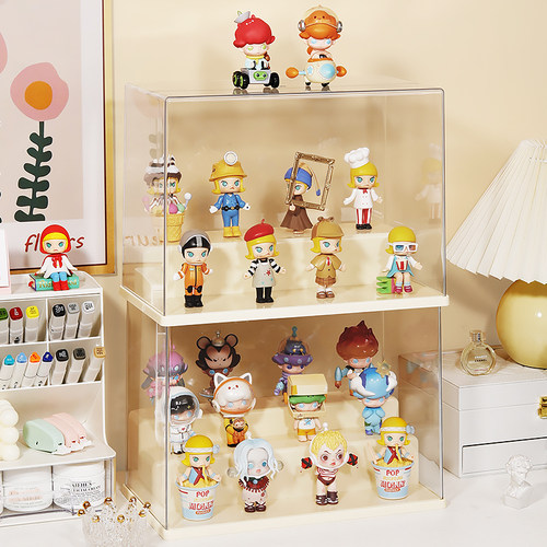 手办收纳盒防尘防水大容量收纳