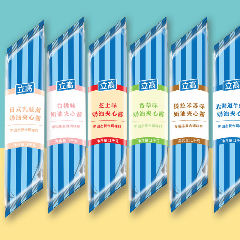立高奶油夹心酱可丝达卡仕达酱图片