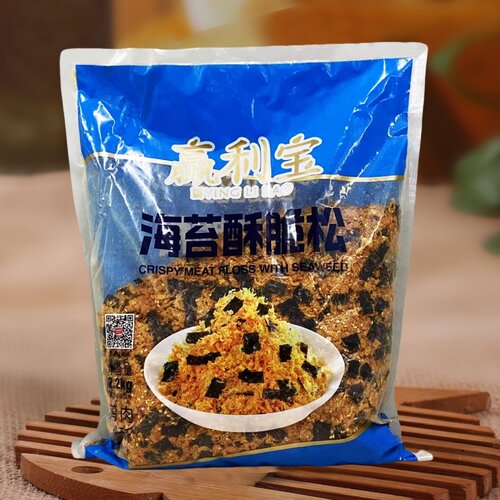 赢利宝海苔肉松小贝面包酥脆松