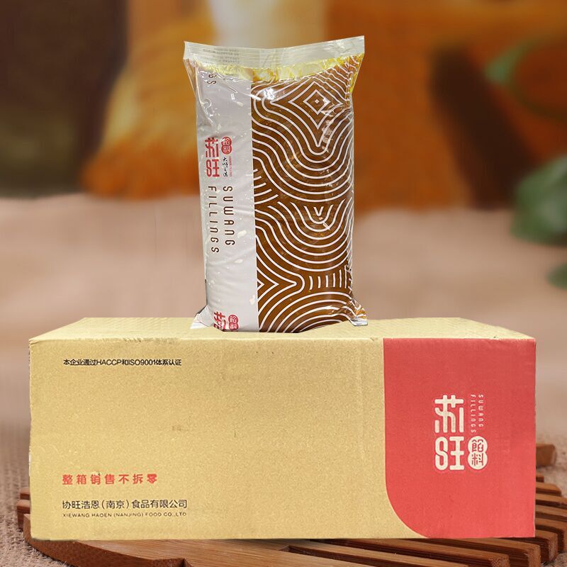 苏旺奶油红豆沙粒馅5kg 油性带皮红豆馅 蛋黄酥面包糕点包子馅料