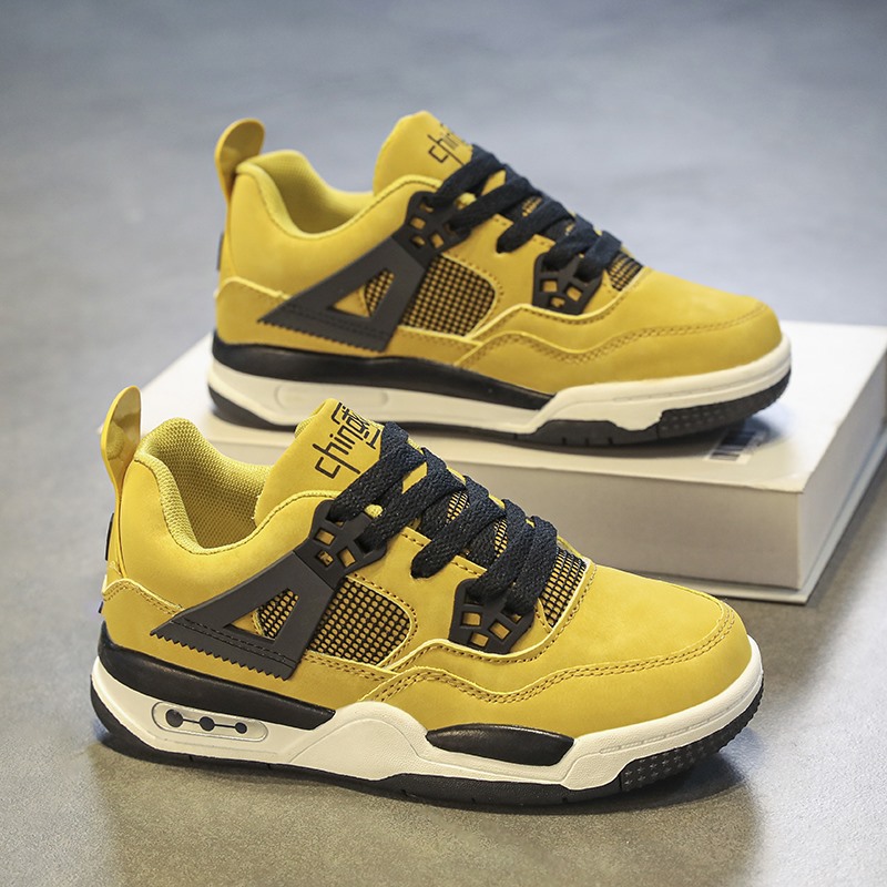 aj4儿童板鞋防水保暖特价系带