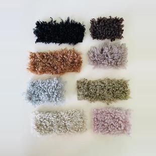 【小伙伴】毛绒玩偶面料@泰迪绒布料仿动物羊圈绒外套抱枕diy手工