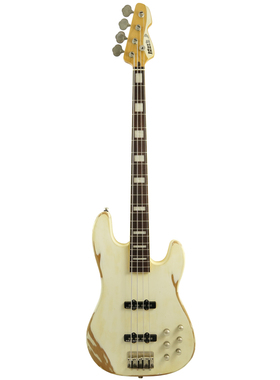 【贝斯中国】MarkBass 型号MB JP WHITE BATTERED 4 VG MP 意大利