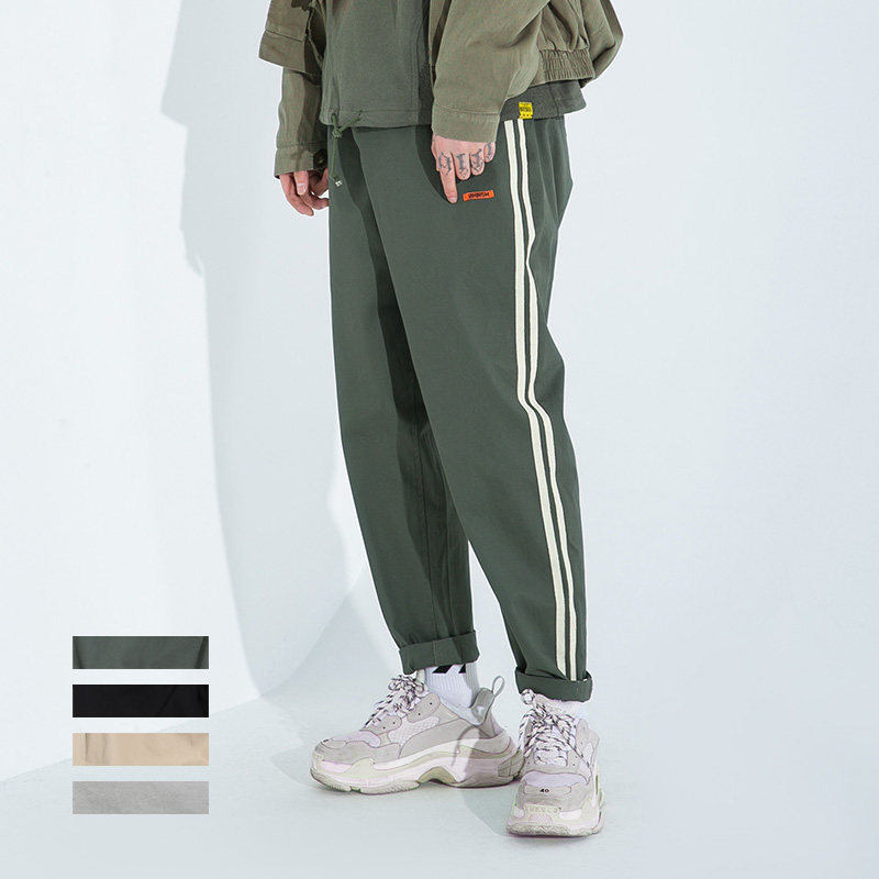 Hidden in the market Fashion street Retro Self cultivation Pencil Pants motion Overalls Show thin Multicolor Ninth pants Youthin the Men's clothing, Casual pants  category - from Buy2taobao.com to provide professional Taobao agent buy service