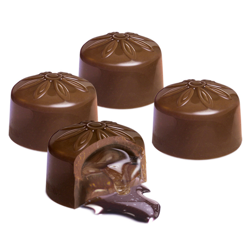 老上海特产百诺纯可可脂流心酒心巧克力40颗430g休闲零食糖果食品