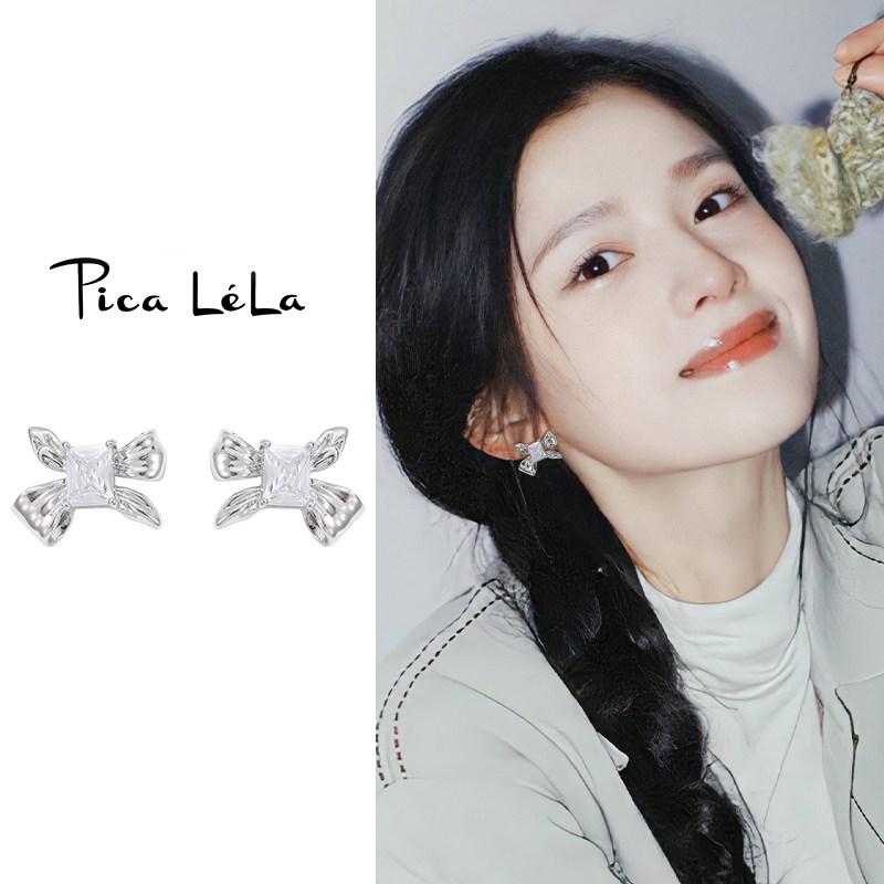 独特蝴蝶结蚊香盘耳夹无耳洞2025新款爆款精致耳环小众设计感耳饰,饰品/流行首饰/时尚饰品新,耳夹,淘宝优惠券,粉丝福利购,淘宝优惠卷